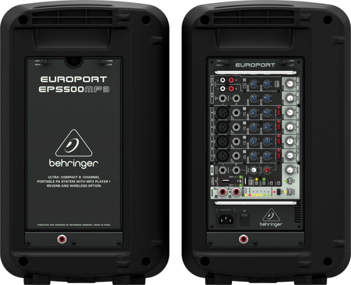 Портативна система звукопідсилення BEHRINGER EUROPORT EUROPORT EPS500MP3