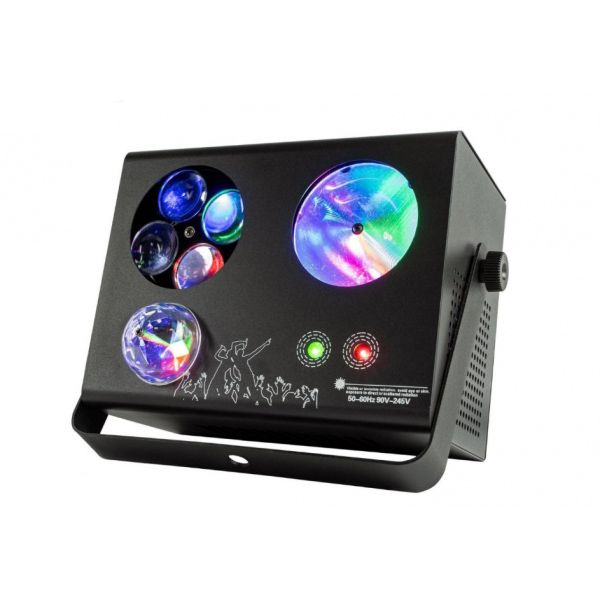 Free Color MINI FX 4 Bubble Световой LED прибор