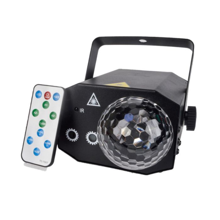 Free Color Magic Laser Ball Світловий LED прилад
