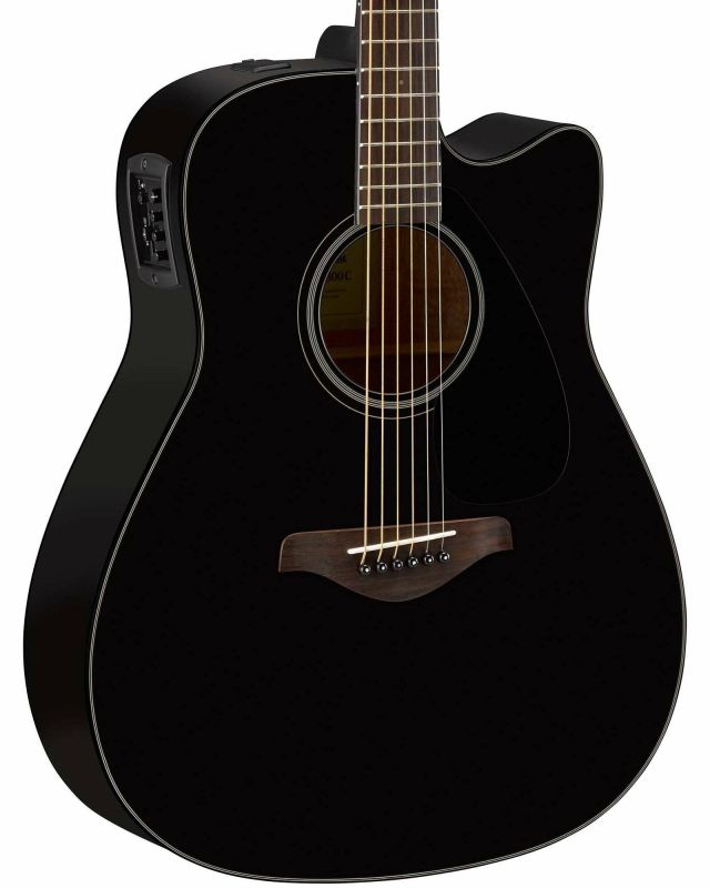 Електроакустична гітара YAMAHA FGX800C BLACK