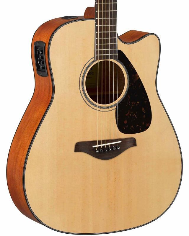 Електроакустична гітара YAMAHA FGX800C NATURAL