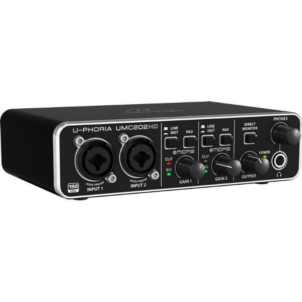 BEHRINGER U-PHORIA UMC202HD Аудиоинтерфейс