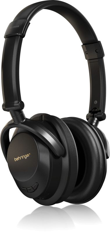BEHRINGER HC 2000B Безпровідна студійна Bluetooth гарнітура закритого типу; Швидка зарядка за 2 години; З кабелем для зарядки в комплекті; Вбудований мікрофн 