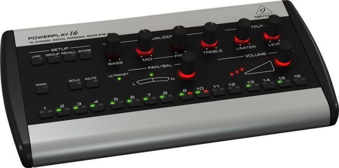 Цифровий стерео-мікшер BEHRINGER POWERPLAY P16-M