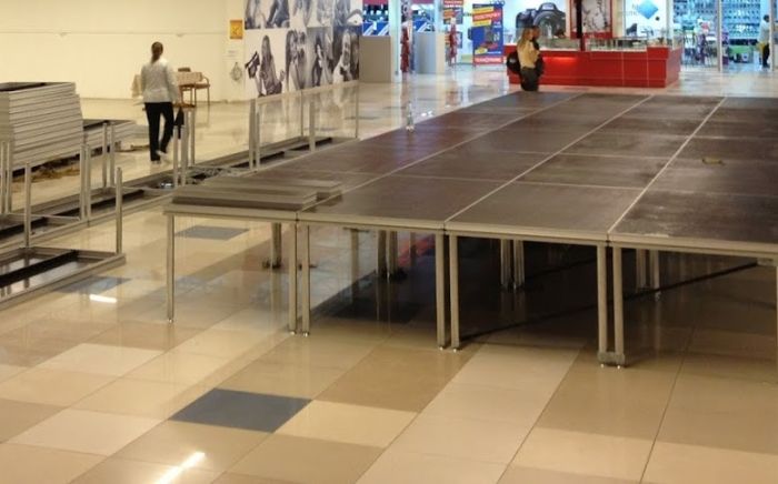 Подиум разборной 6х4м.