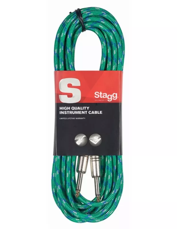 STAGG N SGC3VT GR інструментальний кабель