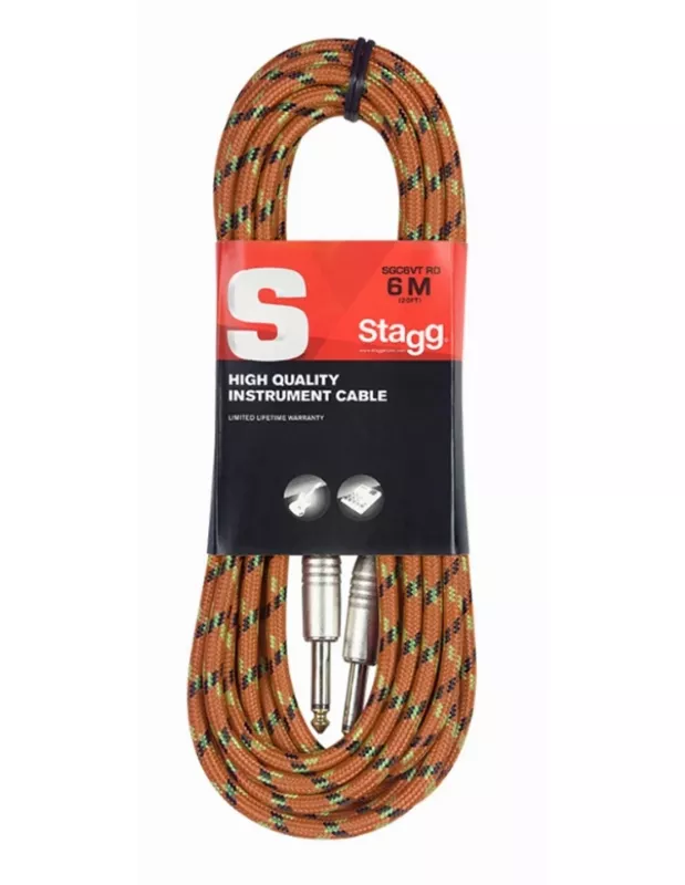STAGG N SGC6VT OR інструментальний кабель