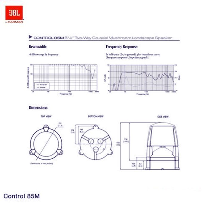 JBL CONTROL 85M трансляционная акустическая система