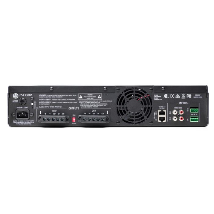 JBL NCSA2300Z-34-EU підсилювач трансляційний