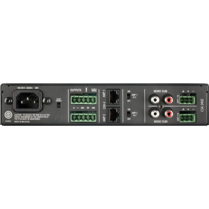 JBL CSA 2X40W AMP підсилювач трансляційний
