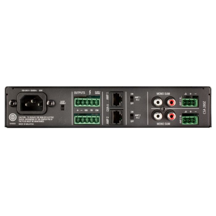 JBL CSA 2X80W AMP підсилювач трансляційний