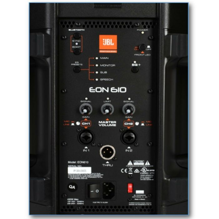 JBL EON610 акустична система активна