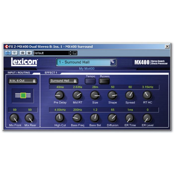 Lexicon MX400 процесор ефектів