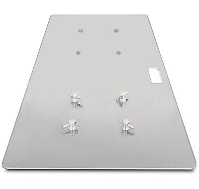 Пластина прямокутна сталева оцинкована прямокутна 450х900мм