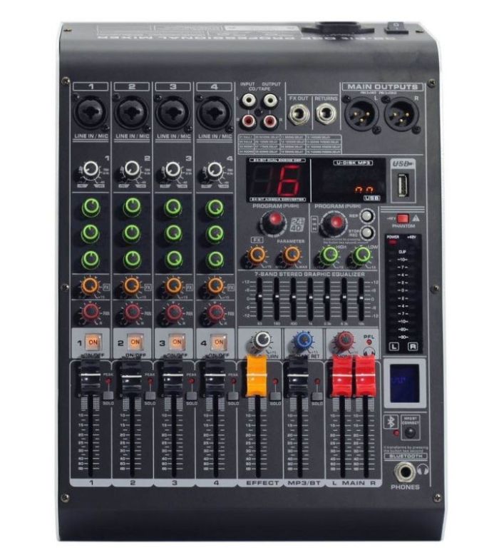 4all Audio MC-400D (350W) активний мікшерний пульт