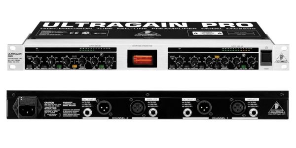 Мікрофонний передпідсилювач Behringer MIC2200 Ultragain PRO