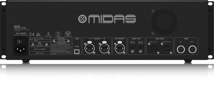 MIDAS DL32 стейджбокс