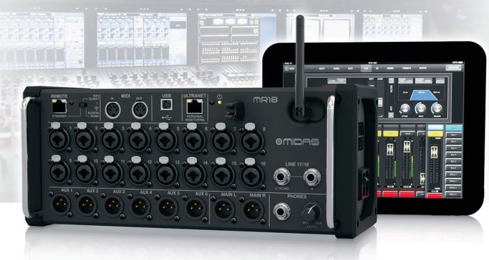 MIDAS MR18 Цифровой микшер
