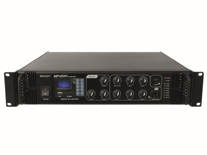 Підсилювач потужності трансляційний Omnitronic MP-120 P