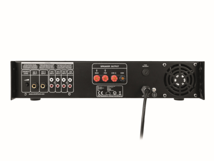 Підсилювач потужності трансляційний Omnitronic MP-120 P