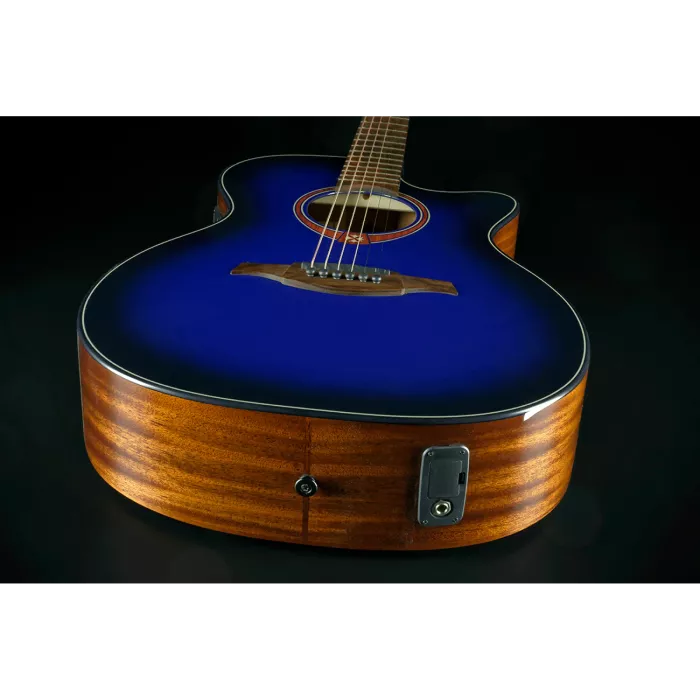 Гітара електроакустична Lag Tramontane Special Edition T-BLUE-ACE