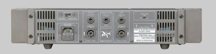 Активний мікшерний пульт Park Audio PM700-4fx MkII