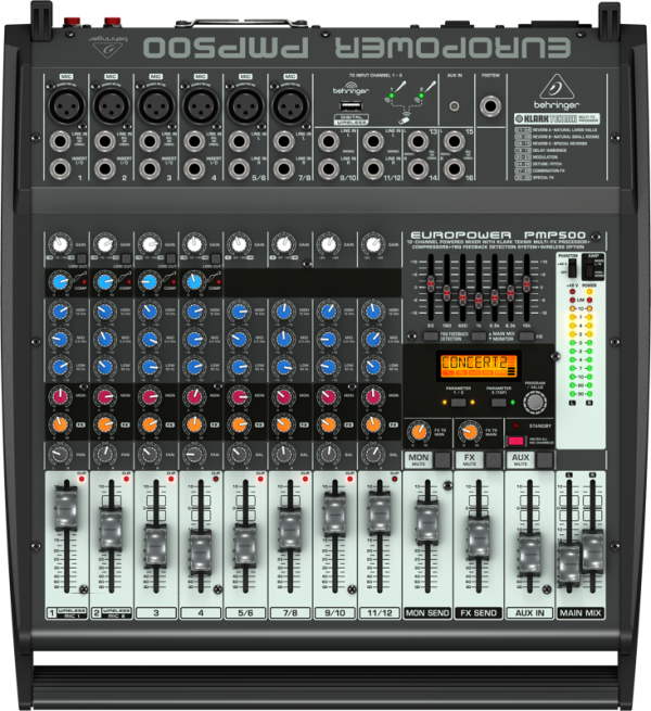 Behringer PMP500 Активний мікшерний пульт