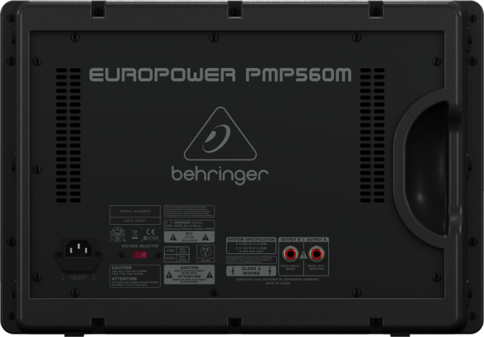 Активний мікшер BEHRINGER EUROPOWER PMP560M Активний мікшер BEHRINGER EUROPOWER PMP560M