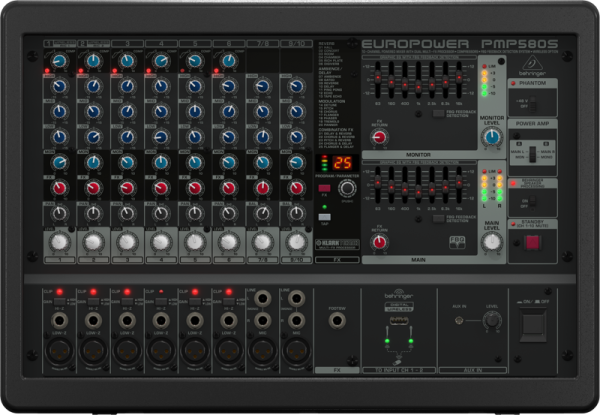 Активний мікшерний пульт Behringer PMP580S