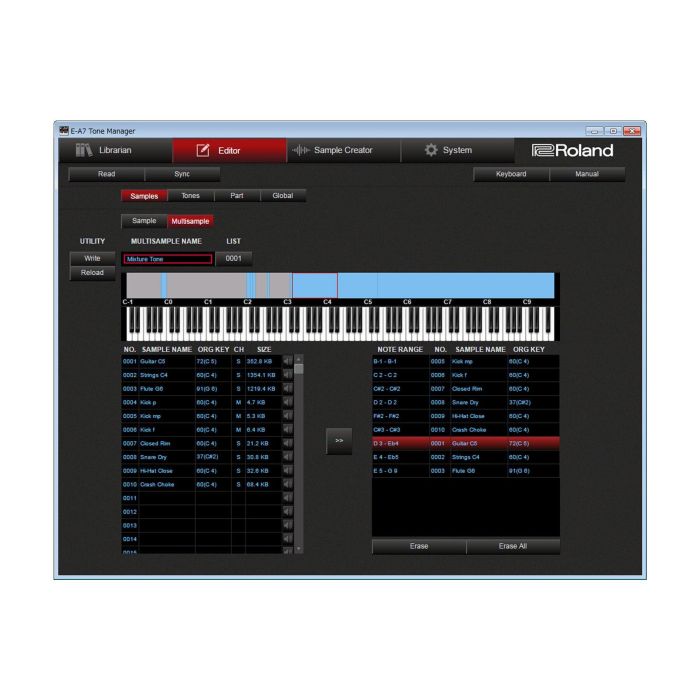 Робоча станція Roland E-A7