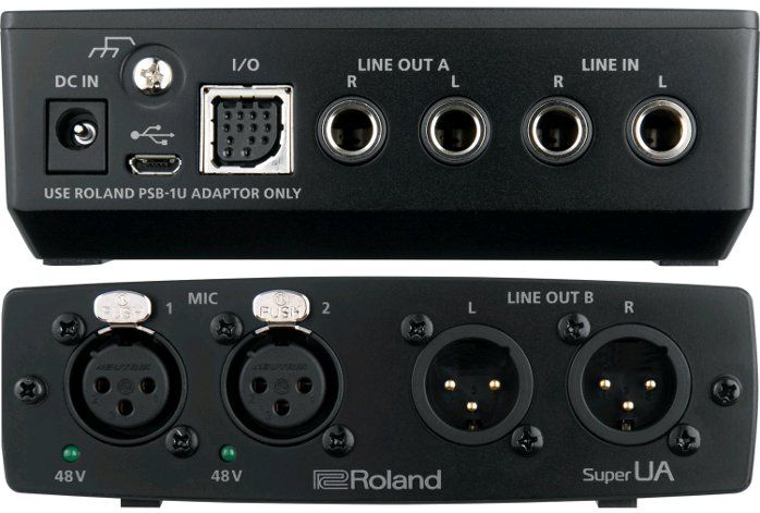 USB аудіо-інтерфейс ROLAND Super UA UA-S10 USB аудіо-інтерфейс ROLAND Super UA-S10