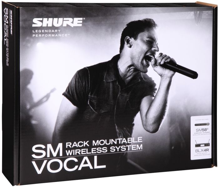SHURE BLX24RE/SM58 Радіосистема
