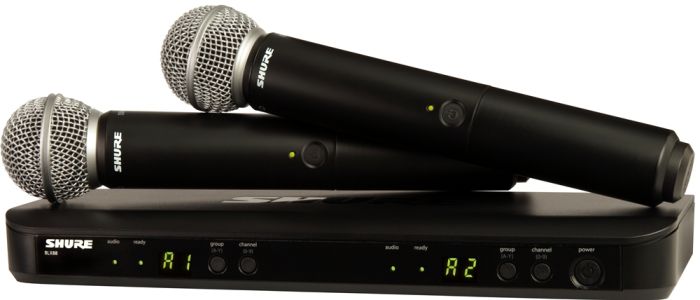 Радіосистема SHURE BLX288E/SM58 радіосистема