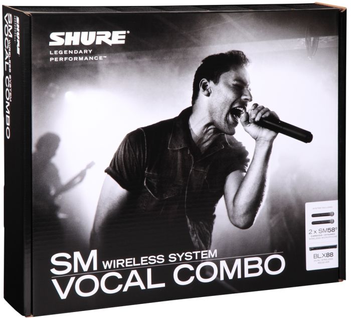 Радіосистема SHURE BLX288E/SM58 радіосистема