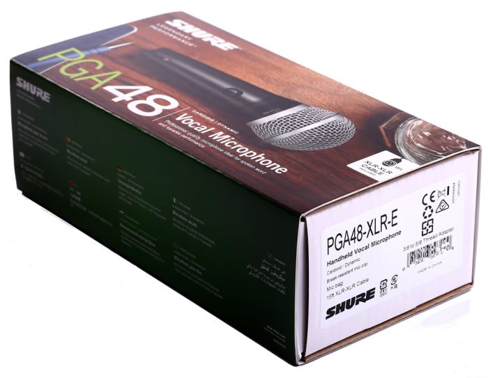 Вокальний мікрофон SHURE PGA48-XLR-E