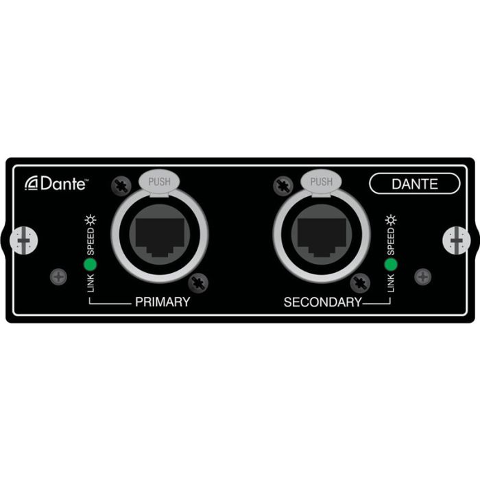 Soundcraft Dual port Cat 5 Dante модуль Dual port Cat 5 Dante модуль