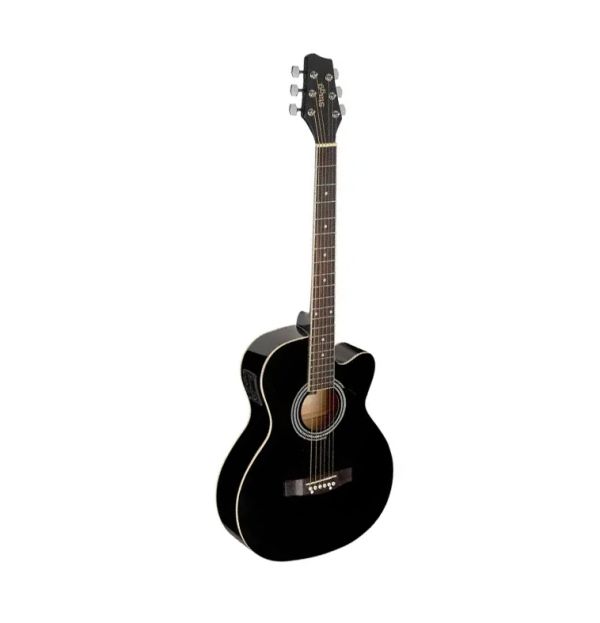 Электроакустическая гитара Stagg SA20ACE BLK