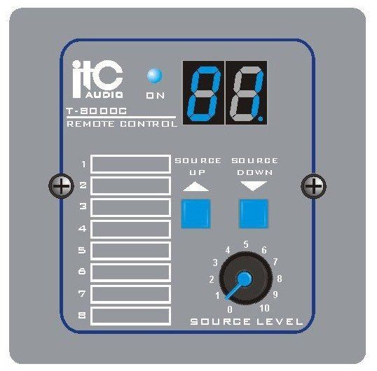 ITC T-8000C Пульт керування трансляцією в зоні