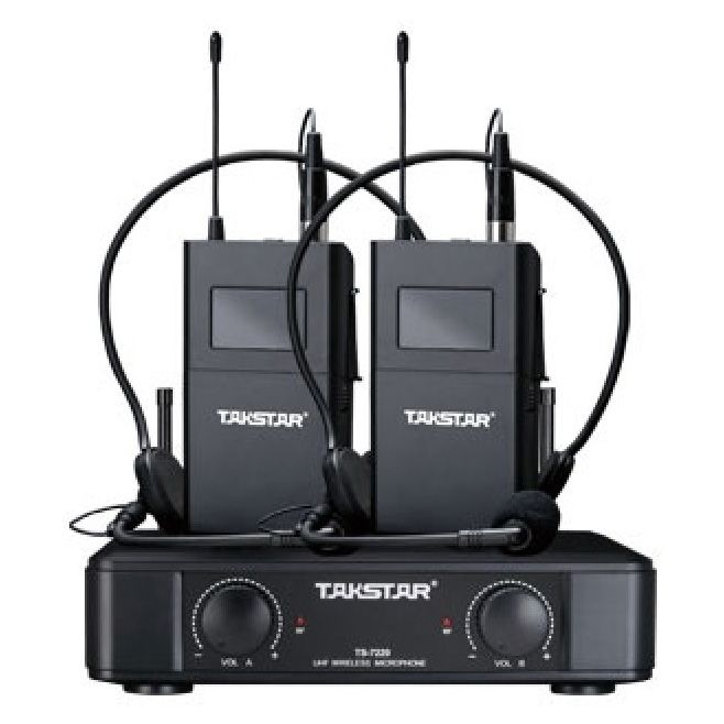Takstar TS-7220PP радіосистема з двома наголовними мікрофонами
