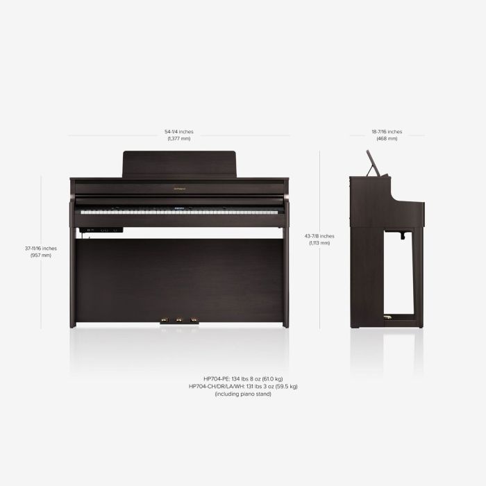 Цифрове піаніно Roland HP704-DR SET
