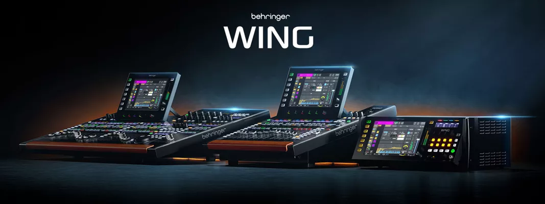 Цифровий мікшерний пульт Behringer WING BK